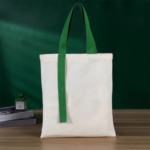 Bolsas de compras personalizadas de algodón 100% de etiqueta privada El mejor material con precio de servicio OEM - Product Image 3