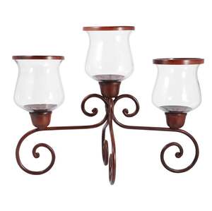 Hot selling iron tabletop votive holder indoor & outdoor <b>tealight</b> <b>candle</b> holder for home hotel office wedding party decoration - Product Image 2