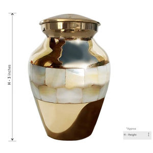 Gran Demanda de Urnas Funerarias/de Cremación para Adultos Hechas de Material de Aluminio 100% de la Más Alta Calidad - Product Image 3