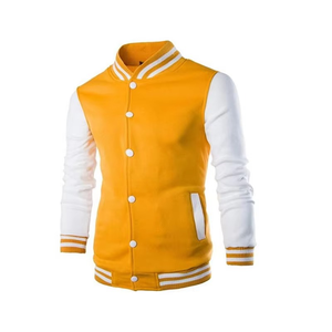 Varsity Jacket OEM Custom Design Letterman Jacket Baseball Lather Streetwear Coat Varsity Bomber Jacket for Men - Product Image 2