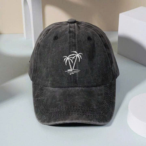 Gorra de béisbol personalizada OEM impermeable toda la tela ajustable algodón 6 paneles sombrero con parche de logotipo de goma hecho en Vietnam - Product Image 3