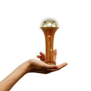 Masajeador de terapia facial Ayurvédica de varita Kansa pequeña de la mejor calidad para desintoxicación Natural con brillo de piel operado a mano Original indio - Product Image 4