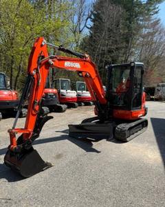 Pour KUBOTA KX040-4 Mini pelle rouge 5.5ton utilisé bon état moteur d'origine boîte de vitesses engrenage 7ton prix états-unis - Product Image 6