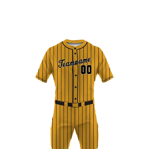 Uniforme de Béisbol Estilo Universitario Único, Secado Rápido, Transpirable, Envío Rápido, Uniforme de Práctica de Béisbol Cómodo de Usar - Product Image 4