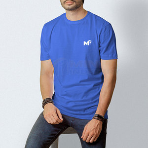 เสื้อยืดแขนสั้นผู้ชายดีไซน์ใหม่สำหรับฤดูร้อน ดีไซน์ล่าสุด สีสันปรับแต่งได้ - Product Image 2