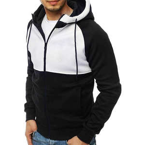 Sweat à capuche zippé surdimensionné en molleton épais de haute qualité pour homme, imperméable, en coton mélangé, personnalisé, essentiel pour l'hiver - Product Image 2