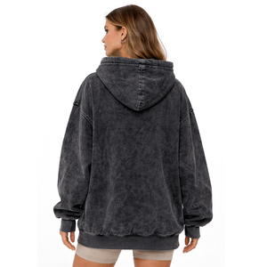 Sudaderas Cálidas de Invierno, Estilo Holgado con Cierre, de Algodón y Felpa, Unisex, Ropa Casual Urbana, Venta al Por Mayor - Product Image 2