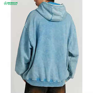 Meilleurs fabricants de vêtements, sweat-shirt à capuche unisexe de haute qualité en coton molletonné, tissu éponge français, séchage rapide, respirant, personnalisé - Product Image 2