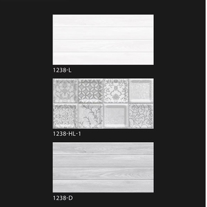 300x600 Design pour cuisine décoratif doré carreaux de céramique bordure mur porcelaine carrelage mur finition brillante - Product Image 1