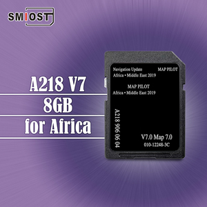 Carte SD de mémoire pour la <span class=keywords><strong>mise</strong></span> à jour de la carte de navigation GPS de voiture SMIOST pour Mercedes A218-9060604 V7 Afrique CLA CLS - Product Image 1