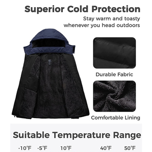 Unique Design <b>Men</b> <b>Casual</b> Clothing <b>Men</b> Puffer <b>Jackets</b> Top Design Long Sleeve With Hooded <b>Men</b> Puffer <b>Jackets</b> - Product Image 3
