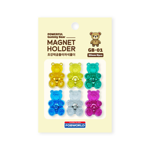 Supporto magnetico Ultra-forte orso gommoso GB-01 (30mm, Set di 6)/MadeinKOREA - Product Image 2