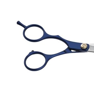 Italian Style Japanese Steel 6.5 Inch Cobalt Blue Custom Logo Professional Barber <b>Scissors</b> <b>Hair</b> <b>Cutting</b> Shears - Product Image 6