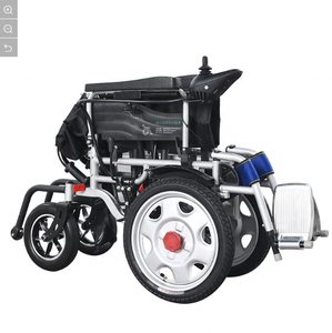 Frenos automáticos y tracción delantera grande antivuelco Marco <span class=keywords><strong>de</strong></span> acero al carbono Batería <span class=keywords><strong>de</strong></span> plomo ácido <span class=keywords><strong>Silla</strong></span> <span class=keywords><strong>de</strong></span> <span class=keywords><strong>ruedas</strong></span> eléctrica - Product Image 6
