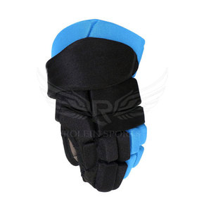 Advanced Grip High Quality Leather Ice Hockey Gloves Wrist Support Full Finger UV Protection Lace-Up Closure ROLEIN SPORTS - Product Image 5