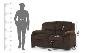 MUSTANG 2S V2 Sofá de tela para villas de doble asiento - Product Image 5