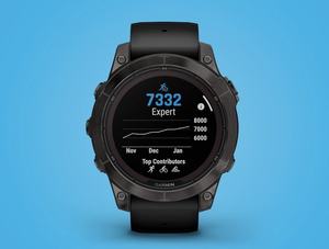 Meilleures ventes - Garminn fenix 7 Pro Sapphire Solar Gray DLC Titanium avec bracelet noir 010-02777-10 - Prêt à être expédié - Product Image 3