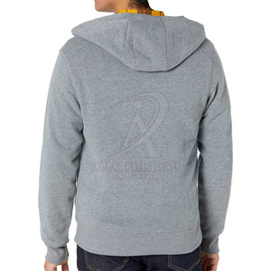 Diseño personalizado de alta calidad de invierno de los hombres sudaderas con cremallera sólido Casual ligero 100% algodón polar de secado rápido para la venta - Product Image 3
