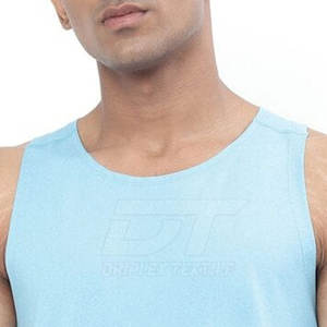 Nueva llegada Ropa de entrenamiento Camiseta sin mangas hecha a medida para hombres Ropa de gimnasio Camiseta sin mangas para hombres Camiseta sin mangas transpirable para hombres - Product Image 5