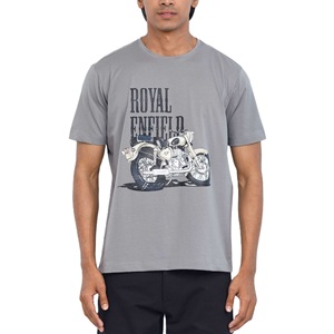 Camiseta informal con estampado personalizado de 100% algodón para hombre, serigrafía de alta calidad con logotipo - Product Image 5