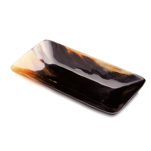 High Quality Buffalo Horn Serving Tray for Kitchen Square Shape Serving Tray With Shiny <b>Polish</b> for Restaurant & Hotel Supplies - Product Image 3