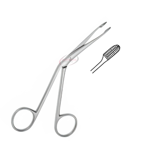 Pinzas Aural Tampon Forceps de 120 mm, Patrón Fuerte 4, Instrumento Quirúrgico Manual de Oído, Nariz y Garganta (ORL) de Acero Inoxidable, Pinzas de Precisión CE - Product Image 2