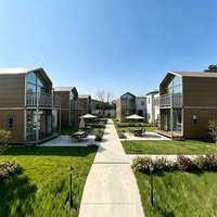 Villa en conteneur étanche à 5 chambres, préfabriquée sur 2 étages, norme australienne, pour l'Arabie Saoudite