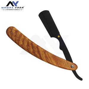 Best OEM Customizable Stainless Steel Swing <b>Lock</b> Single Blade Straight Razor <b>Hair</b> Face Shaving Sustainable New Logo Metal Alloy - Product Image 5
