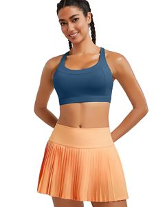 Wholesale Breathable Custom logo Polyester/Spandex Women Gym Fitness Yoga <b>Sets</b> High Impact Sports Bra for Women - Product Image 6