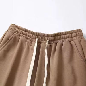 Short décontracté pour hommes, tenue décontractée d'été, tissu stretch en polyester spandex avec poches et ceinture douce - Product Image 2