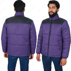 2025 chaqueta acolchada de burbujas acolchada de dos colores personalizada para hombre, chaqueta de invierno elegante a la moda con cierre de cremallera, superventas, nuevo diseño - Product Image 1