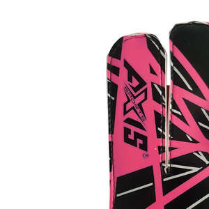 Gants de gardien de but de football rose/noir Axis - PU et caoutchouc respirants et protecteurs - Product Image 4