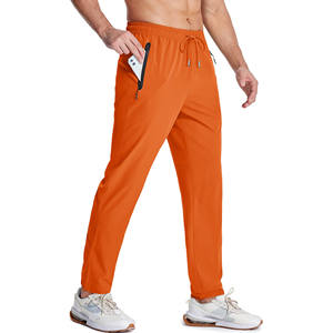 <b>Men's</b> Trousers Fashion Streetwear Gym Side Pocket <b>Yoga</b> Fitness <b>Pant</b> Elastic Knitted <b>Men's</b> <b>Pants</b> High Waist Outdoor Sportswear - Product Image 1