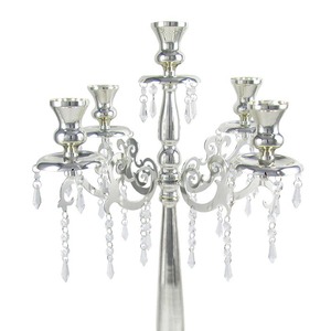 Bougeoir de vente chaude avec candélabre élégant Bougeoirs de gravure de vente chaude pour des événements bougie élégante minorah - Product Image 4