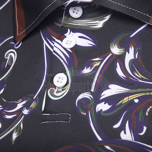 Servicio OEM Diseñe su propio logotipo Sublimación Polo Camisetas Impresión personalizada Hombres Sublimación Polo Camisas - Product Image 5