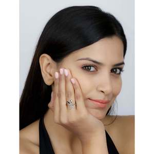 Anillo Flirty Two Butterfly Silver Diamond - Product Image 3