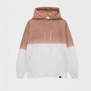 Sudaderas con capucha de algodón unisex para hombre, colección de invierno, ajuste holgado transpirable con logotipo bordado lavado con ácido desteñido al sol, estampado personalizado - Product Image 3