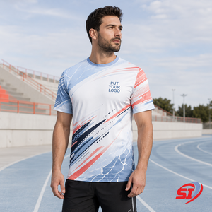 Camiseta Deportiva sin Mangas para Hombre con Logotipo Personalizado, Transpirable, de Secado Rápido, Sublimada, para Carreras y Eventos Deportivos, Glacier - Product Image 6