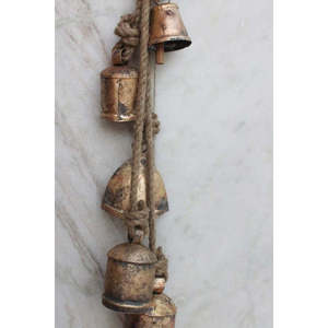 Campanas de Viento Rústicas Shabby Chic Harmony Bells, 5 Tonos Surtidos para Jardín, Patio, Diseño Zen, Campanas de Viento Relajantes y Tranquilas para Mascotas - Product Image 3