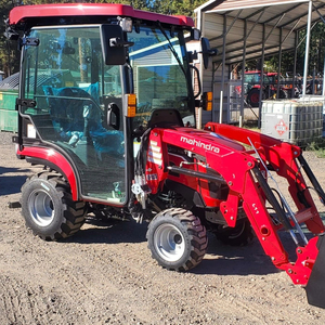 รถแทรกเตอร์ Mahindra 1126 HST พร้อมห้องโดยสารแบบมีหลังคา  พร้อมอุปกรณ์ครบครัน  ห้องโดยสารนิรภัย ROPS พร้อมเครื่องปรับอากาศและเบาะนั่งปรับได้ สำหรับใช้งานทางการเกษตร - Product Image 1