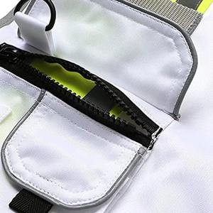 Chaleco de Seguridad Reflectante de Alta Calidad 100% Poliéster para Adultos, Nuevo Estilo Formal Industrial con 6 Bolsillos, Transpirable y Elegante - Product Image 5