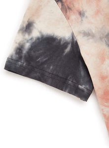 Top Corto Informal de Verano para Mujer, Estilo Tie Dye, 100% Algodón Ecológico, con Logotipo Frontal, Venta al Por Mayor - Product Image 4