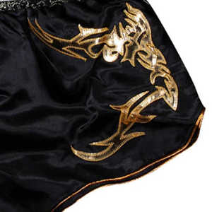 Pantalones Cortos de Lucha Personalizados con Bordado, Lavados, de Poliéster/Nailon 340g, al por Mayor, para Kick Boxing, MMA, Lucha Libre, Fairtex, Twins, Muay Thai, Unisex - Product Image 4