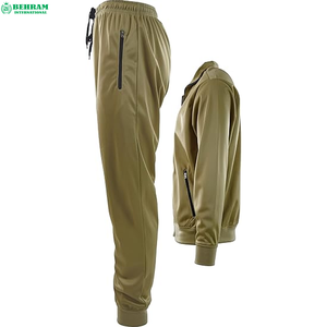 Top Quality Behram International Unisex Zipper Hoodie Track Suit Sets Training Fitness Polyester 400 GSM & Sweat Pants - Product Image 3