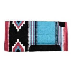 Manta de sillín de lana hecha a mano con diseño de Nueva Zelanda, manta de sillín de caballo de espectáculo occidental, tamaño de almohadilla de sillín de lana superior - Product Image 1