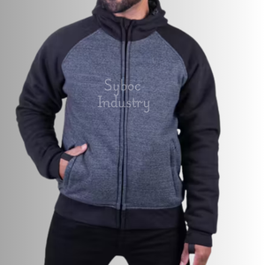 เสื้อฮู้ดสำหรับแข่งรถจักรยานยนต์ที่ดีที่สุดสำหรับผู้ชาย100% มีฮู้ดผ้าฟลีซผ้าฝ้ายออร์แกนิกสำหรับแข่งรถจักรยานยนต์ - Product Image 2