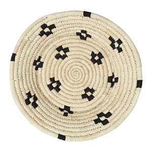 Handcrafted Modern <b>Art</b> <b>Wall</b> Mounted Sabai Grass Plate Round Wicker <b>Wall</b> Decor Hanging Basket <b>Framed</b> Design for Home - Product Image 3