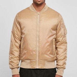 2024 dernier style hommes blouson aviateur 100% polyester col montant étanche OEM ODM conception en gros - Product Image 1