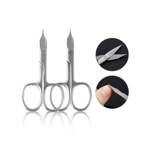 Tijeras de piel muerta para cutículas de manicura rusa con logotipo privado de alta calidad para salón de uñas - Product Image 1