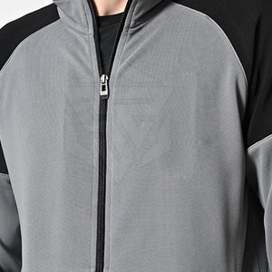 Chaqueta de Entrenamiento de Capoeira Directo de Fábrica, Algodón/Poliéster, Transpirable, Secado Rápido, con Cierre, Ropa de Calentamiento de Invierno, Cuello Alto - Product Image 6
